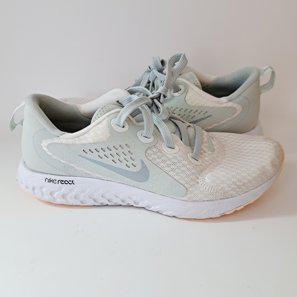 Nike Legend React Summit White Gray Mint Sneakers
